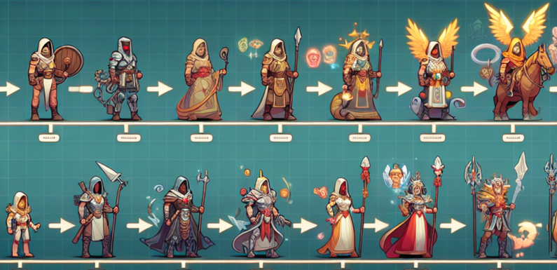 Evolusi karakter ikonik dalam legenda seluler