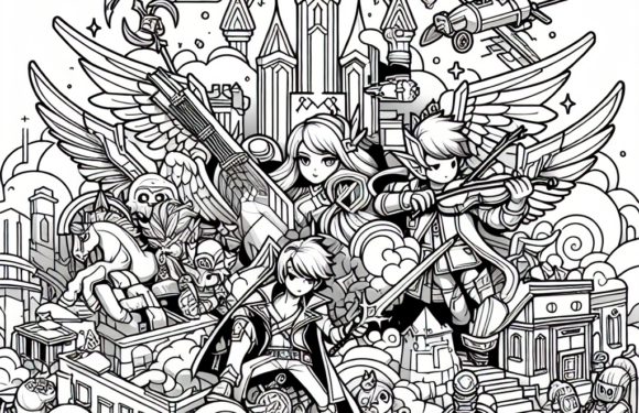 gambar mewarnai mobile legend: seni kreatif untuk penggemar