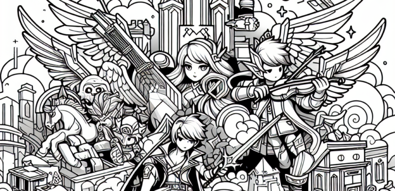 gambar mewarnai mobile legend: seni kreatif untuk penggemar