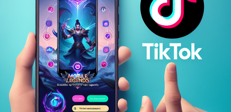 cara live mobile legend di tiktok dengan mudah