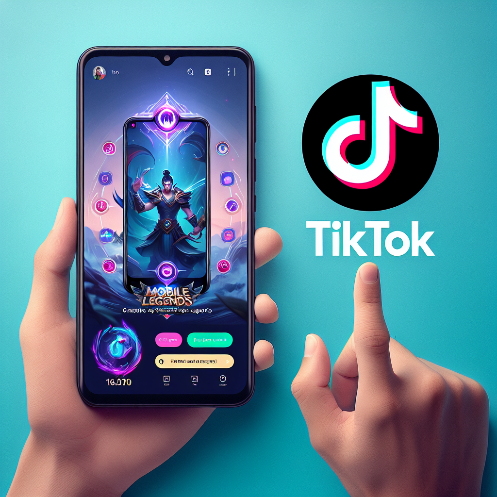 cara live mobile legend di tiktok dengan mudah